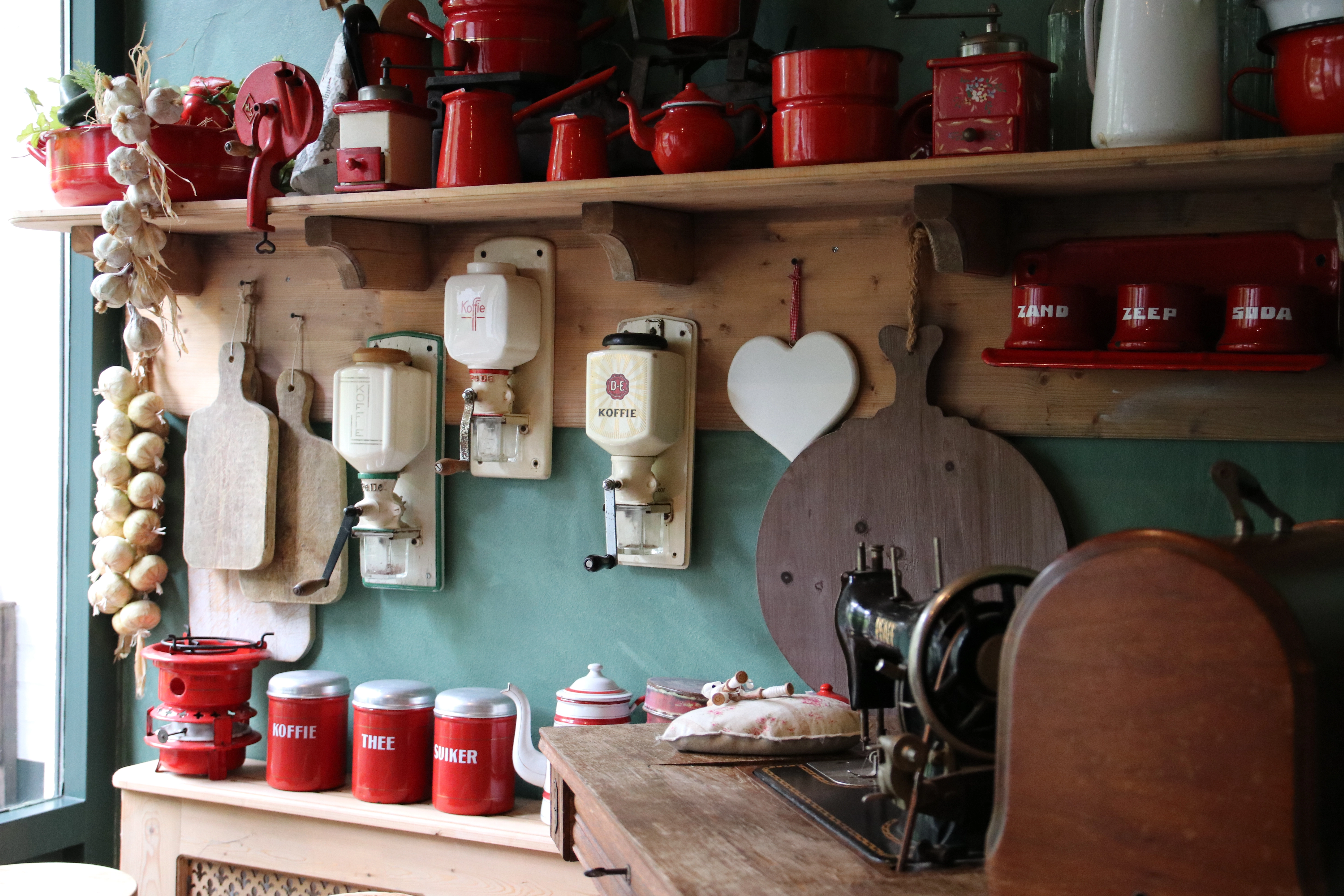 Rustieke boerenschuur interieur